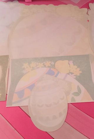 Conjunto 4 sobre cartas perfumadas
