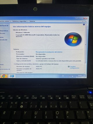 Asus Eee PC Seashell Netbook Negro