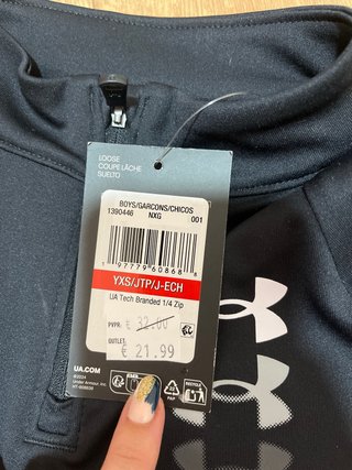 Chaqueta Under Armour Media Cremallera
