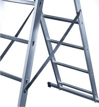 ESCALERA MULTIUSOS ALUMINIO 6+6+6