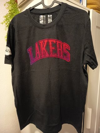 Camiseta NBA Lakers Negra Talla M