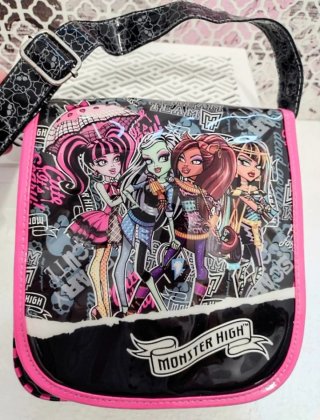 BOLSO MONSTER HIGH  REGALO MONEDERO MONSTER HIGH