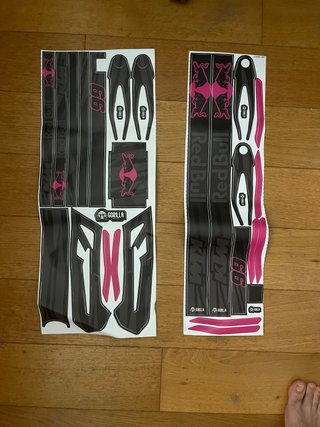 Vinilos Patinete Eléctrico ecoxtreme KTM Red Bull