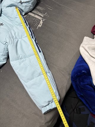 Parka Adidas Azul Celeste