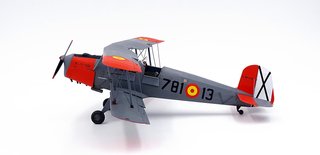 Maqueta avión CASA Bücker 131D +3 cadetes 1/32 ICM