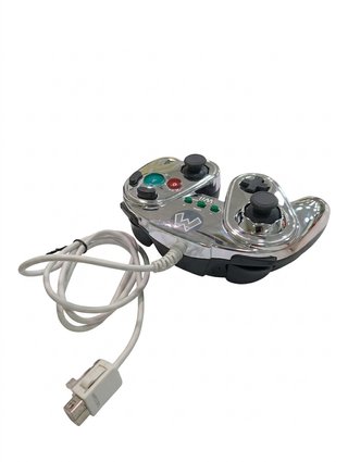 Mando Wii/Wii U (Wired Fight Pad) Metal Mario