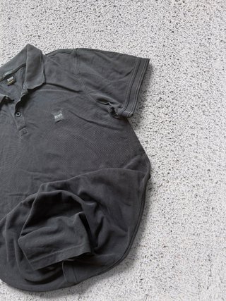 Hugo Boss Original Paddy Polo Shirt Black L | Vint