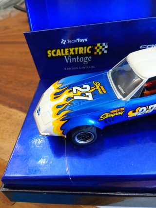 Scalextric Corvette NO NEGOCIABLE NO NEGOCIABLE
