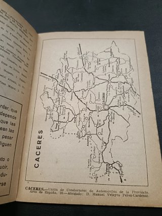 Libro antiguo guía nacional de conductores.