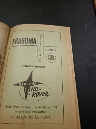 Libro antiguo guía nacional de conductores.
