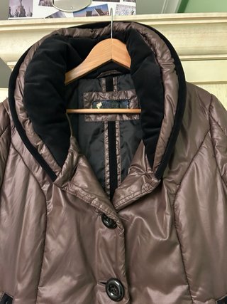 Chaqueta Acolchada Marrón