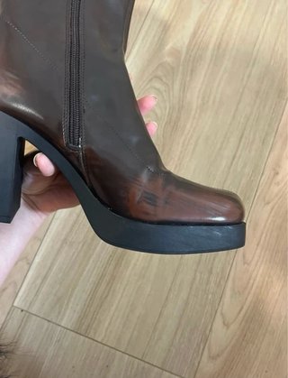 Botas Stradivarius Marrón Chocolate