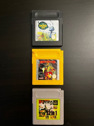 3 Juegos para Game Boy