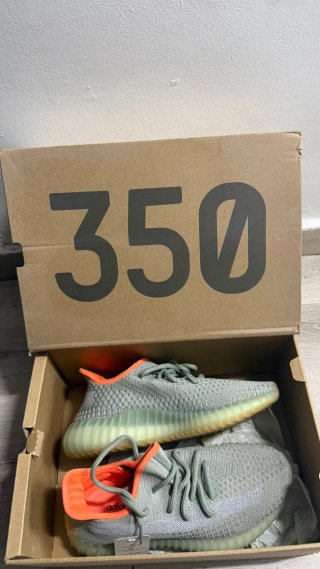 Adidas Yeezy Boost 350 V2 Verde Naranja