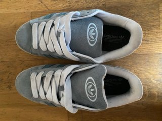 Zapatillas Adidas grises y azules