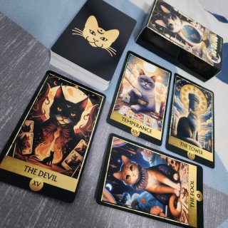 Tarot Gato 78 Cartas