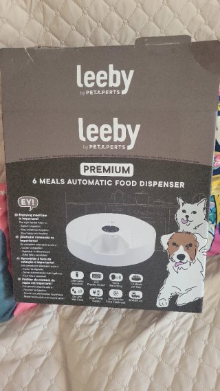 Leeby Comedero Automático Premium 6 Comidas