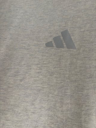 Conjunto Adidas Beige/Gris Pantalón y Camiseta