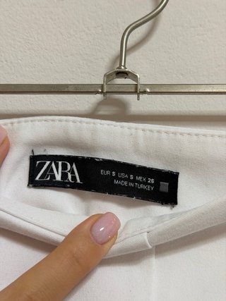 Shorts Blancos Zara Talla S
