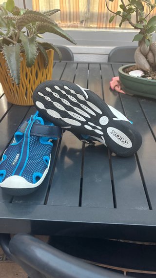 Sandalias Geox Azules