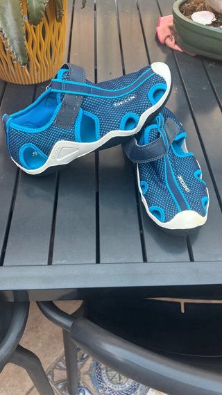Sandalias Geox Azules