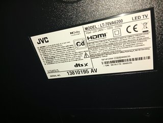 Televisor JVC 70'' LT-70VA6200