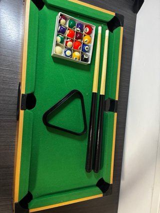 Mini mesa de billar para niños