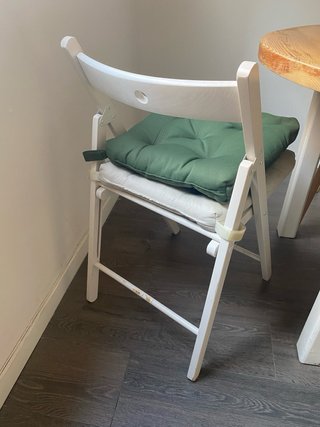 2 Sillas Plegables de Madera IKEA
