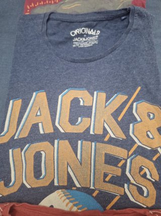 Lote 3 Camisetas springfield y Jack & Jones Talla