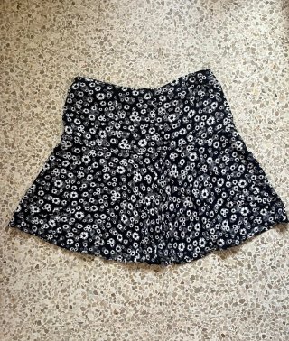 Falda estampada flores