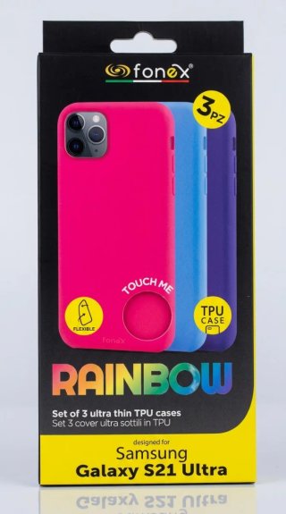 Set 3 Cover TPU Samsung S21 Ultra