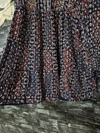 Vestido hippie con lentejuelas