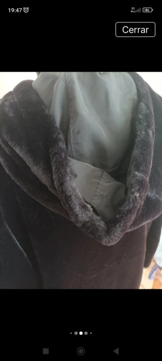 Abrigo reversible pelo sintético T.M