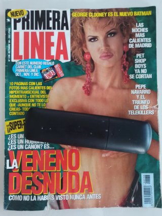 Cristina La Veneno revista Primera Linea año  1996