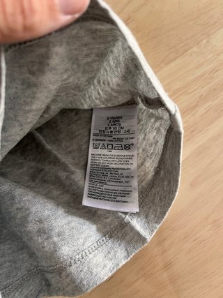 Camiseta GAP Gris Talla 2 Años
