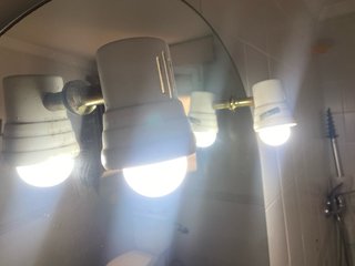 Espejo de baño con luces 79x51