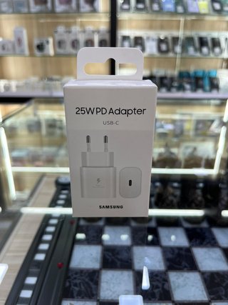 ADAPTADOR DE CORRIENTE SAMSUNG 25W USB-C BLANCO