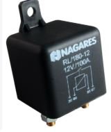 Relé Nagares RL/180-12 12V 100A