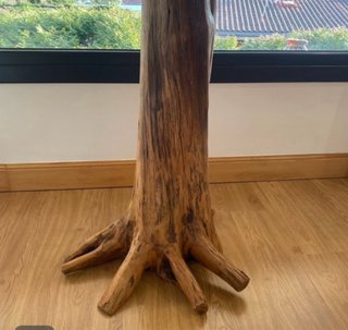 Mesa Alta de Madera Artesanal
