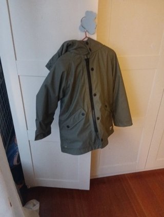 Chaqueta niño 6/7 años verde