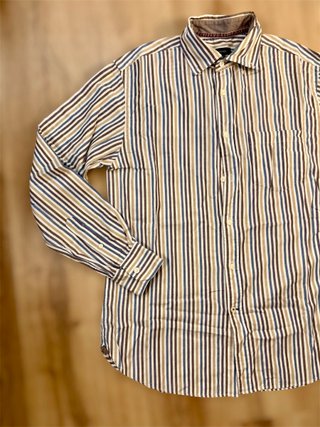 Camisa de hombre a rayas - Talla M Cortefiel