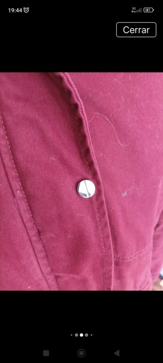 Parka burdeos Pimkie T.42
