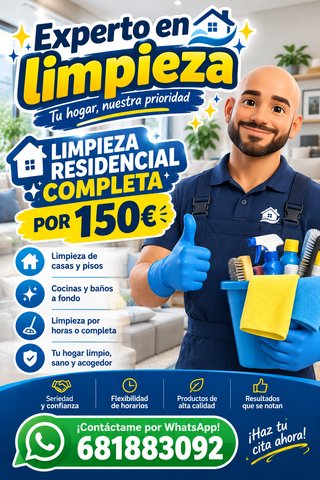 Experto en limpieza