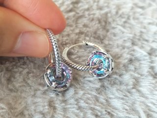 Pendientes aro plata de ley
