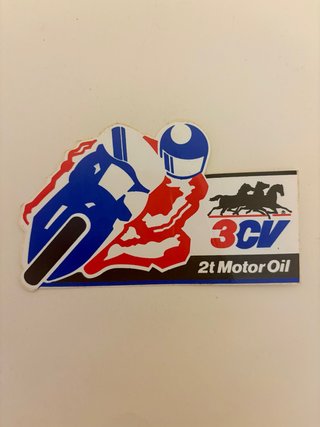 Pegatina 3CV 2t Motor Oil