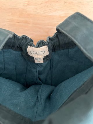 Peto corto Gocco verde 18-24m