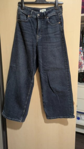 Vaqueros H&M Anchos Azul