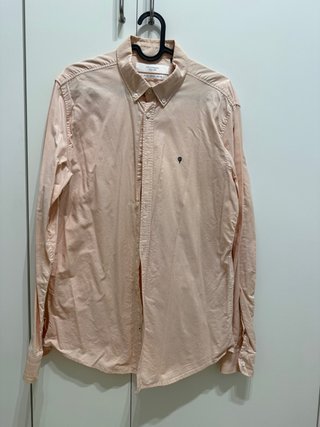 Camisa Celopman rosa estampada Talla M