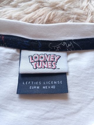 T-shirt Looney Tunes Branca