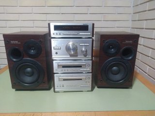 Minicadena Technics CD